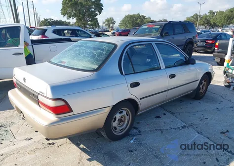 1997 Toyota Corolla Ce из США, поврежденный, VIN 1NXBA02E1VZ642169